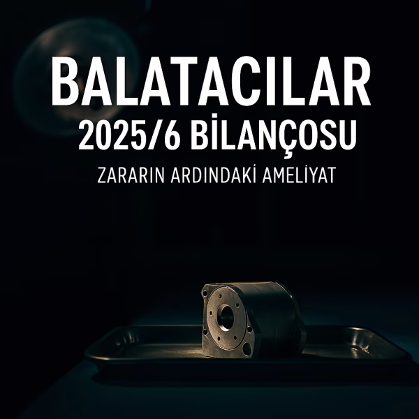 Balatacılar (BALAT) 2025 ikinci çeyrek bilanço analizini temsil eden cerrahi operasyon konseptli kapak görseli.