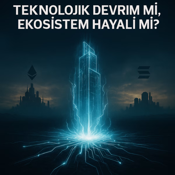 Kaspa (KAS) proje incelemesini temsil eden, teknolojik potansiyeli ve ekosistem kurma zorluğunu anlatan konsept kapak görseli.