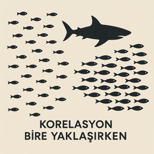 Kriz anında tüm yatırım araçlarının birlikte hareket etmesini anlatan, tek yöne kaçan balık sürüsü metaforu.