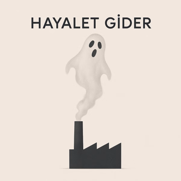 Amortismanın, nakit çıkışı gerektirmeyen bir gider kalemi olduğunu anlatan metaforik görsel.