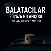 Balatacılar (BALAT) 2025 ikinci çeyrek bilanço analizini temsil eden cerrahi operasyon konseptli kapak görseli.