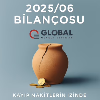 Global Menkul Değerler Bilanço Nakit Akışı