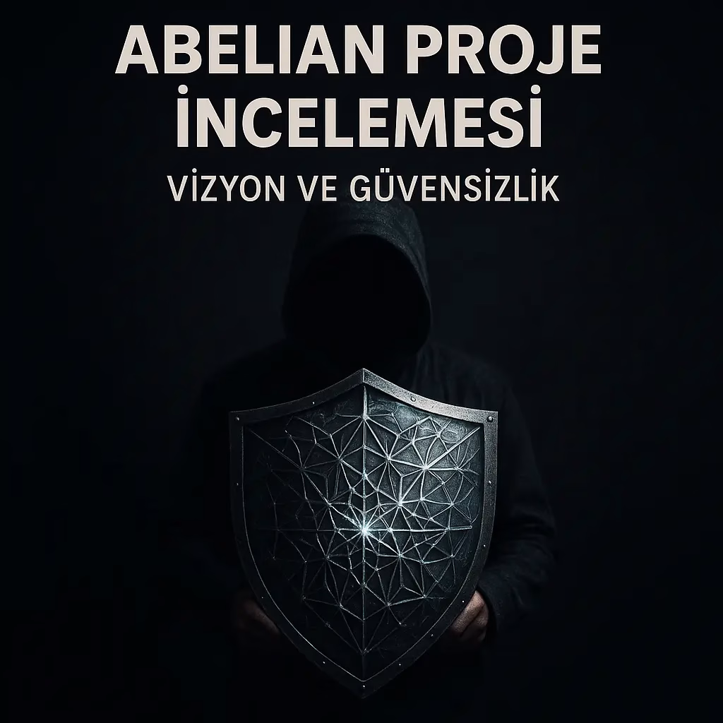 Abelian (ABEL) proje incelemesini temsil eden, kuantum-dirençli bir kalkanı tutan anonim bir figürün yer aldığı konsept kapak görseli.
