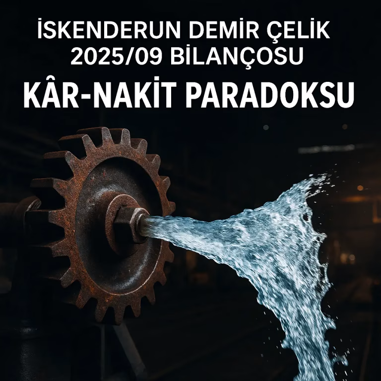 İsdemir’in Bilanço Vaka Dosyası: Kâr Motoru Teklerken Nakit Nereden Geliyor?