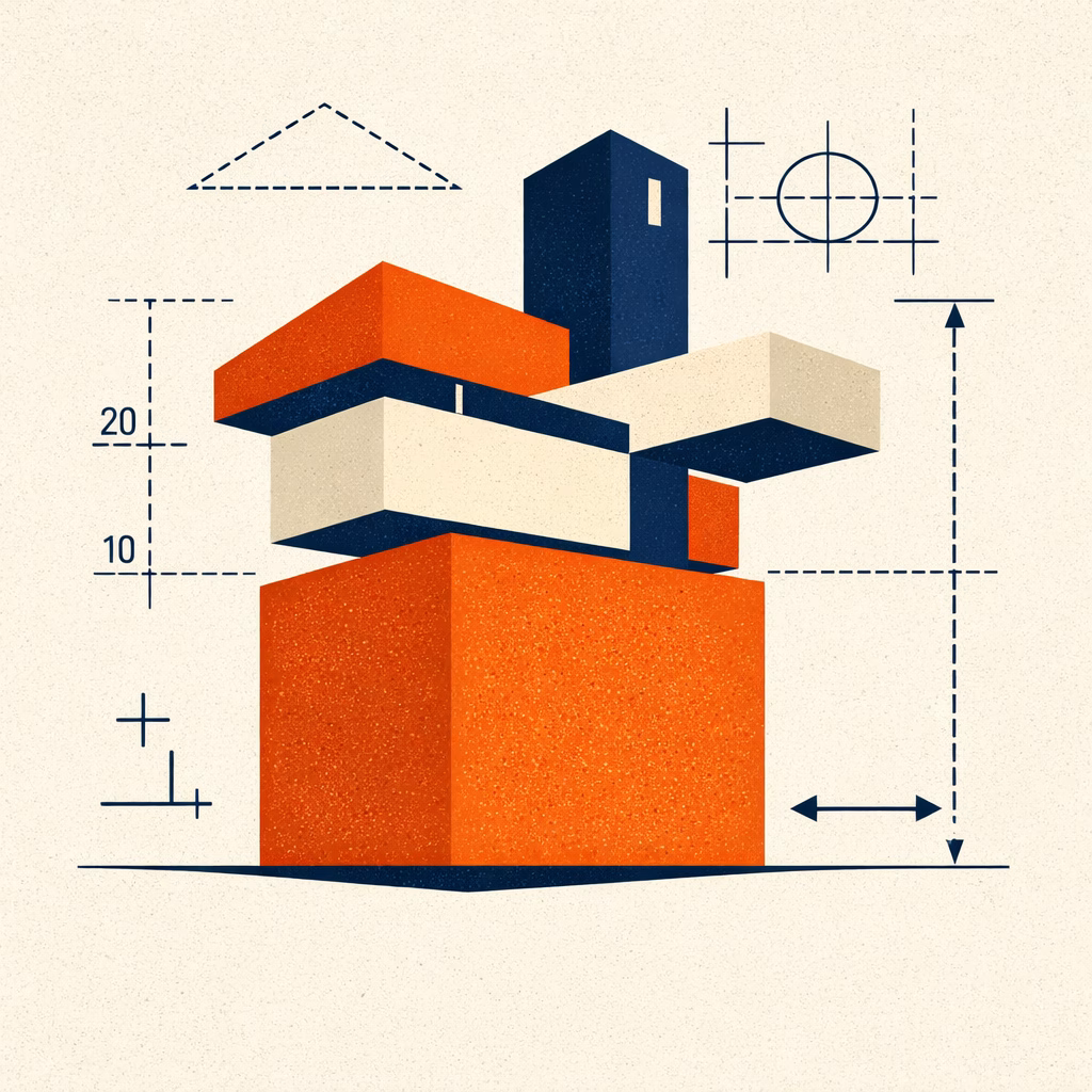 Borsa İstanbul yabancı takas oranı ve yerel dinamikleri temsil eden minimalist mimari ve finansal denge illüstrasyonu.