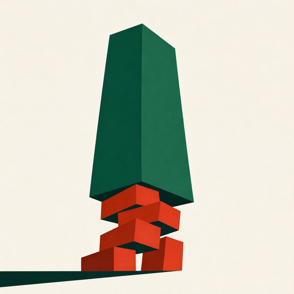 Aksa Enerji 2025/12 bilanço analizinin modern minimalist grafik illüstrasyonu