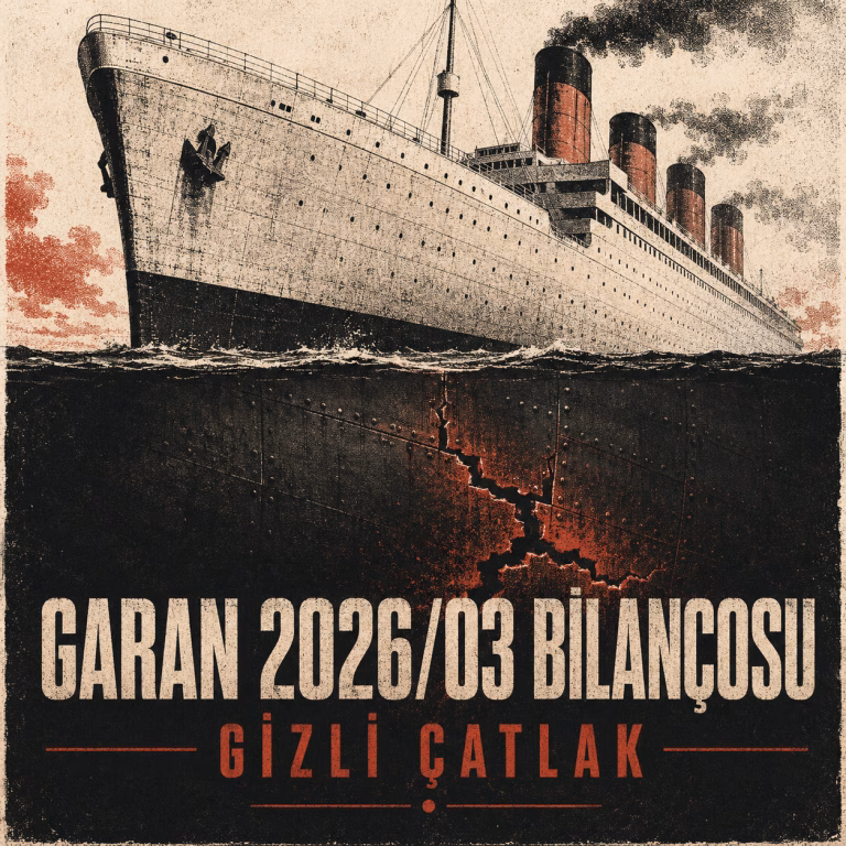 GARAN 2026/03 Bilançosu: Şampanya Partisi ve 291 Milyar Liralık Buzdağı