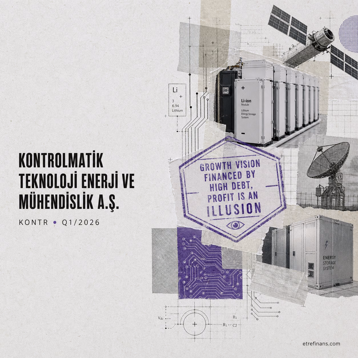 KONTROLMATİK TEKNOLOJİ ENERJİ VE MÜHENDİSLİK A.Ş. Q1/2026 Bilanço Analizi Kapak Görseli — etrefinans.com
