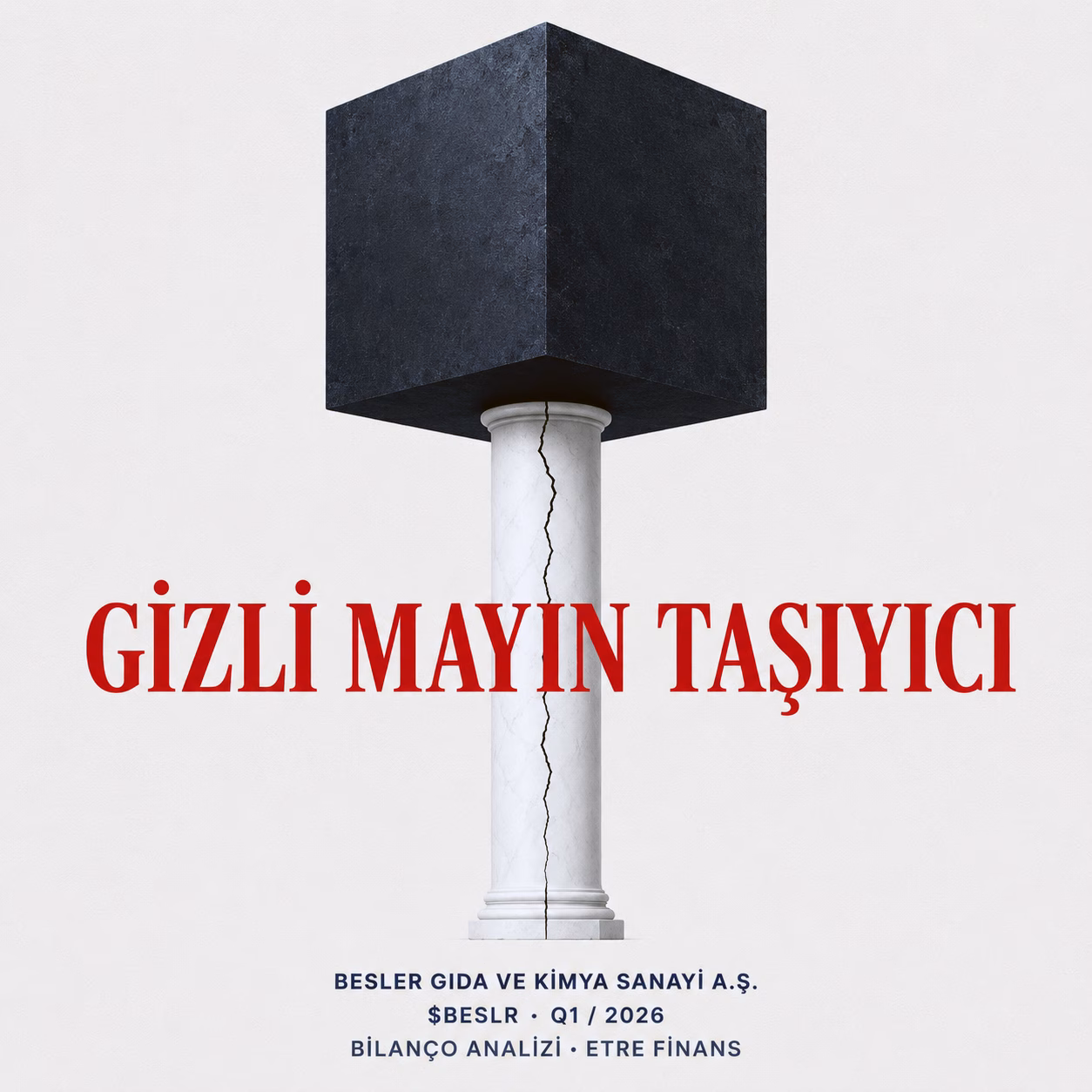 BESLER GIDA VE KİMYA SANAYİ A.Ş. 2026 Q1 Bilanço Analizi Kapak Görseli — etrefinans.com