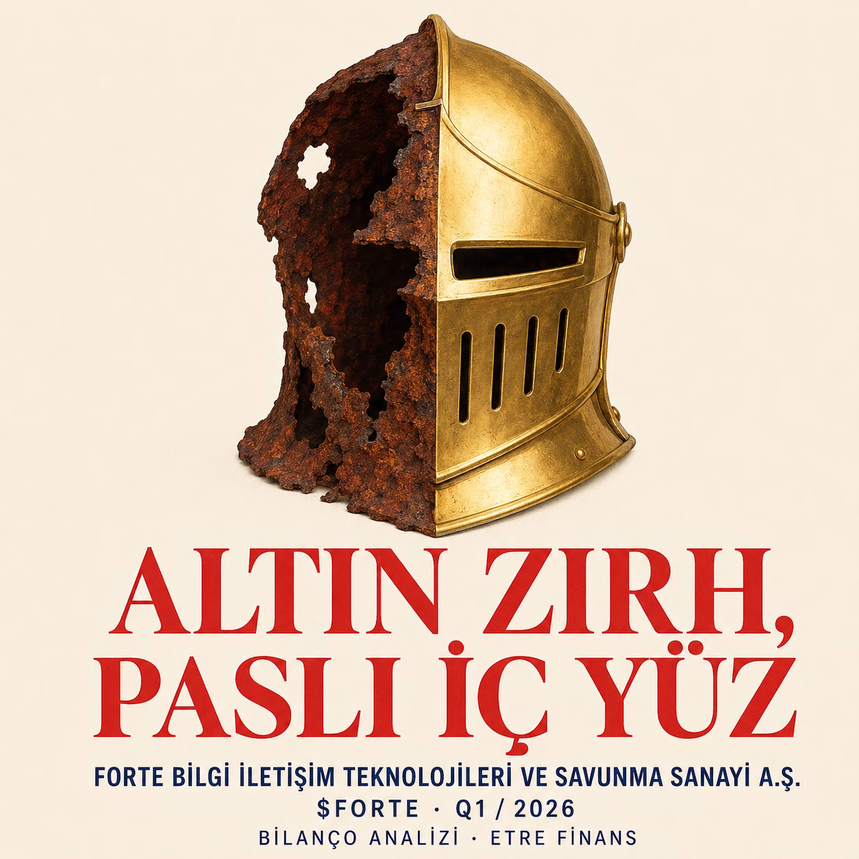 FORTE BİLGİ İLETİŞİM Q1/2026 Bilanço Analizi Kapak Görseli — etrefinans.com