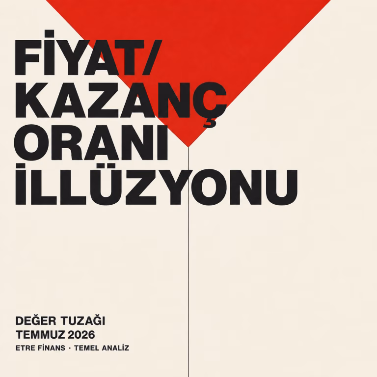 Ucuz Hisselerin Sinsi Sırrı: Fiyat/Kazanç Oranı İllüzyonu ve Değer Tuzağı
