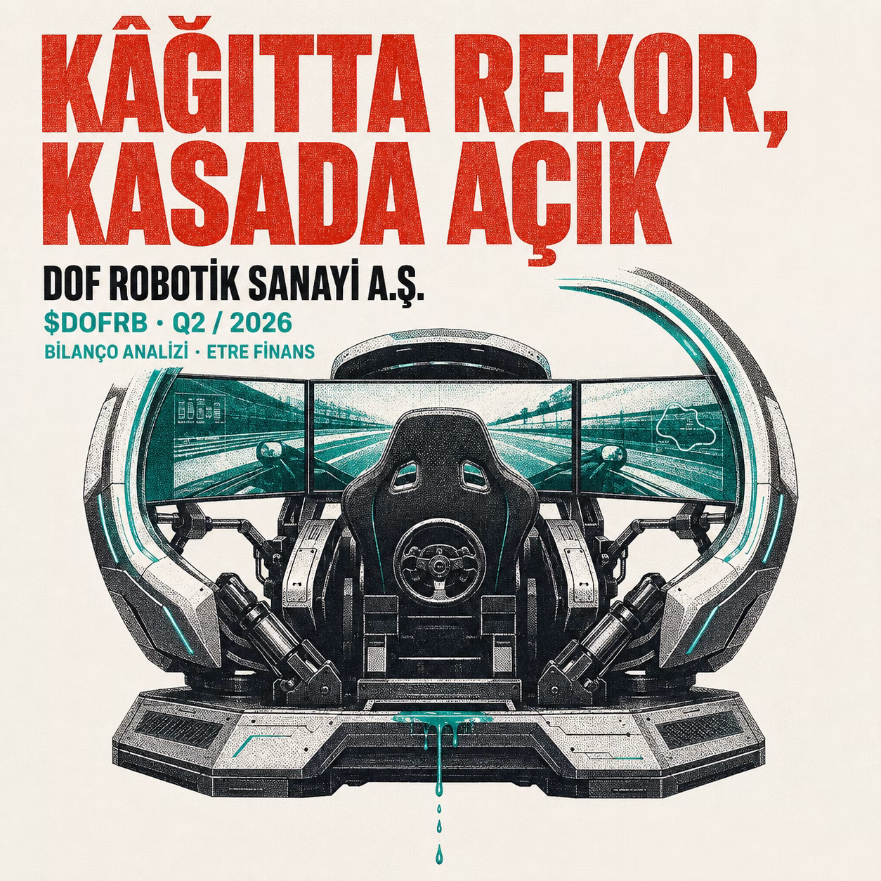 OF Robotik Sanayi A.Ş. 2026/06 Bilanço Analizi Kapak Görseli — etrefinans.com