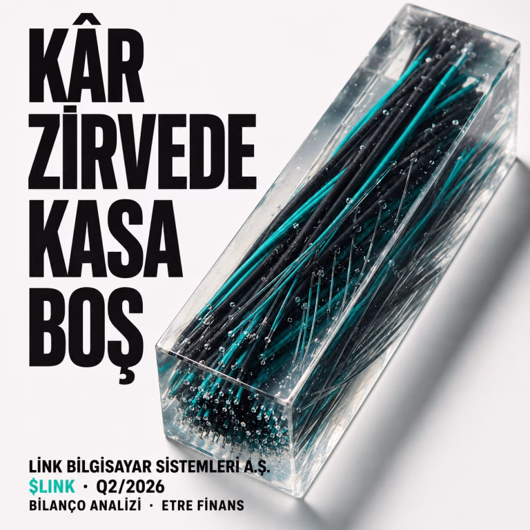LINK 2026/06 Bilançosu: Kâr Zirvede, Kasa Boş