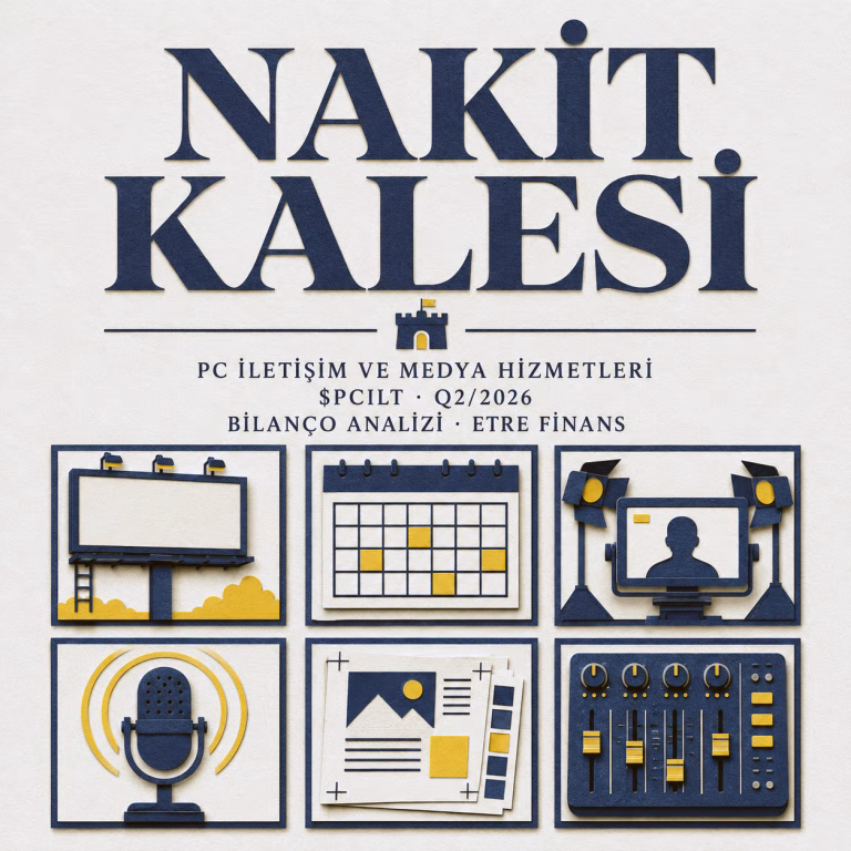PCILT 2026/6 Bilançosu: Kâr İllüzyonu ve 1,1 Milyar TL Nakit Kalesi