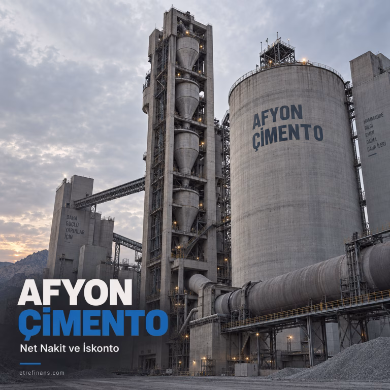 Afyon Çimento (AFYON) 2026/6 Bilanço Analizi: Net Nakit ve İhracat Sıçraması