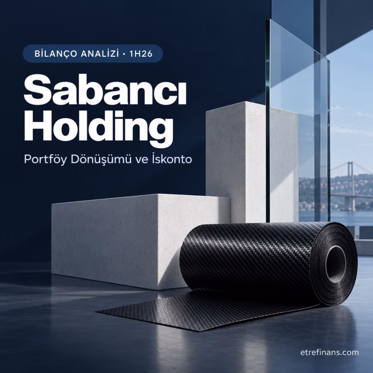 Sabancı Holding 1H26 Bilanço Analizi: Akçansa Satışı, CarrefourSA ve Değerleme