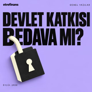 Lila zemin üzerinde devlet katkısı bedava mı başlığı ve D harfine takılmış kâğıt asma kilit.