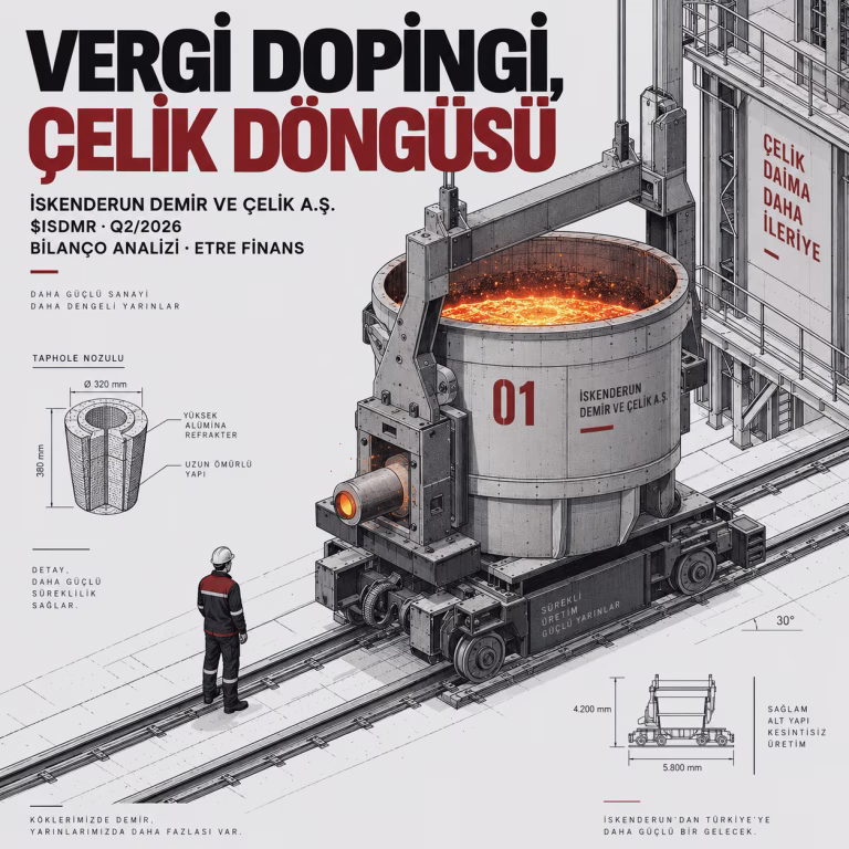 ISDMR 2026/06 Bilançosu: Vergi Dopingi ve Çelik Döngüsü