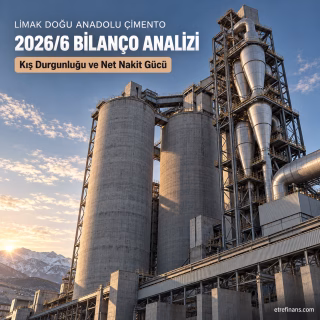 Limak Doğu Anadolu Çimento 2026 yılı 6 aylık bilanço analizi ve iş modeli değerlendirme kapağı