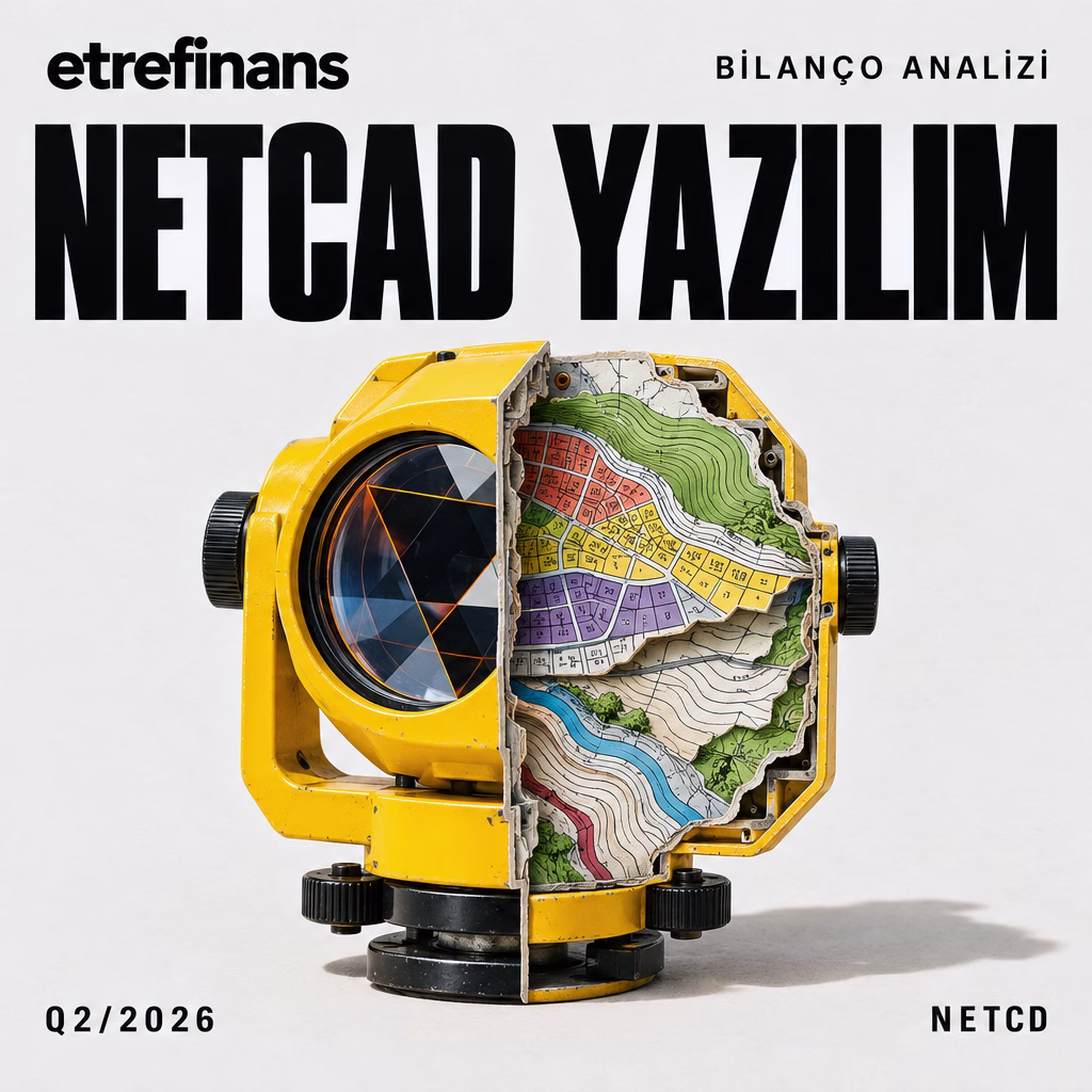 Netcad Yazılım (NETCD) 2026/6 Bilanço Analizi: 655 Milyon TL Net Nakit