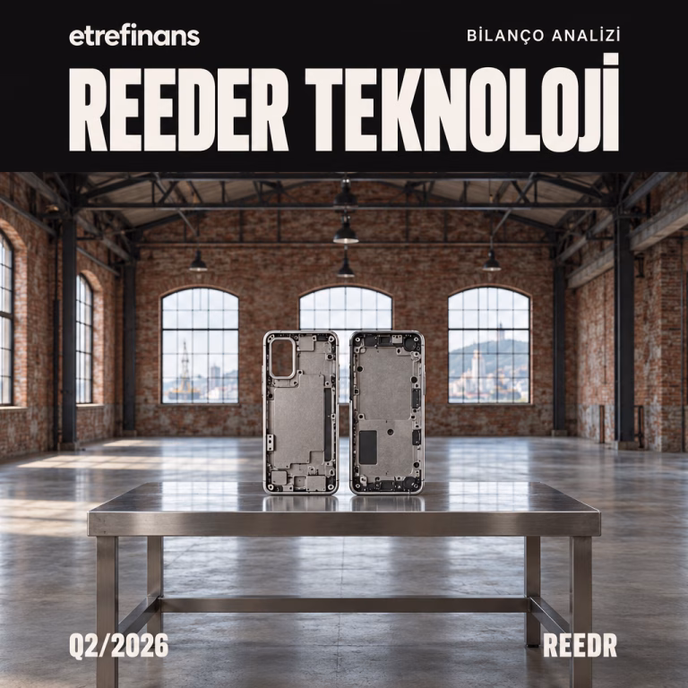 Reeder (REEDR) 2026/6 Bilanço Analizi: 1,92 Milyar TL Düzeltme