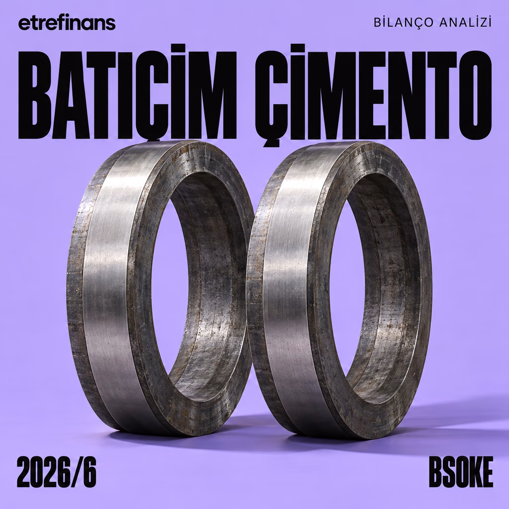 Batıçim (BSOKE) 2026/6 Bilanço Analizi: Çeyreklik Kâra Dönüş