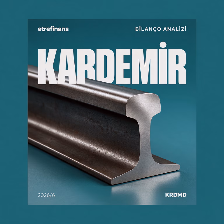 Kardemir (KRDMD) 2026/6 Bilanço Analizi: Borç Sıfırlandı